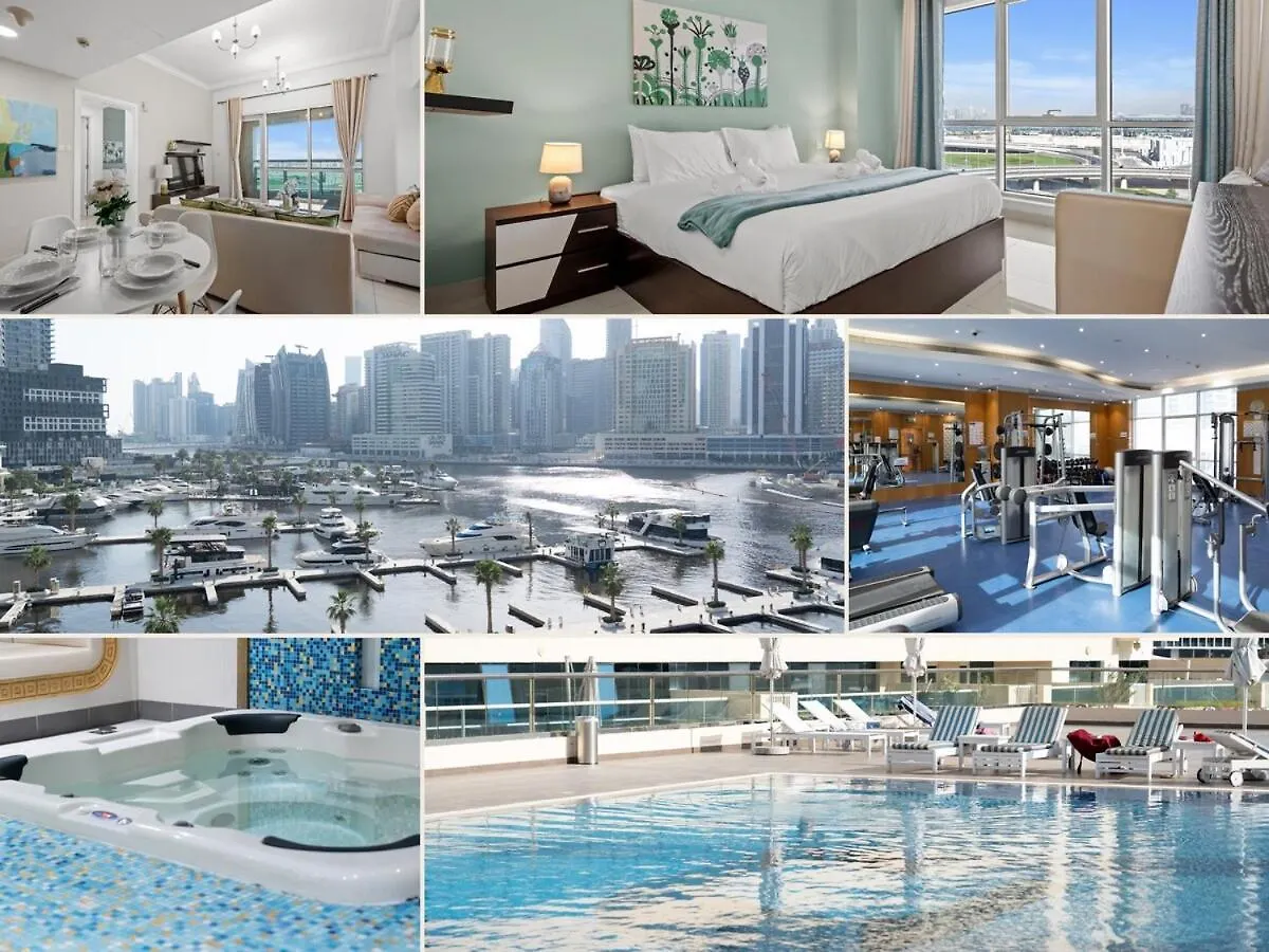 Appartement Central Business Bay By Stayinhomes - 10 Mins Burj Khalifa - 1Bed - Parking - Pool - Gym Dubai
