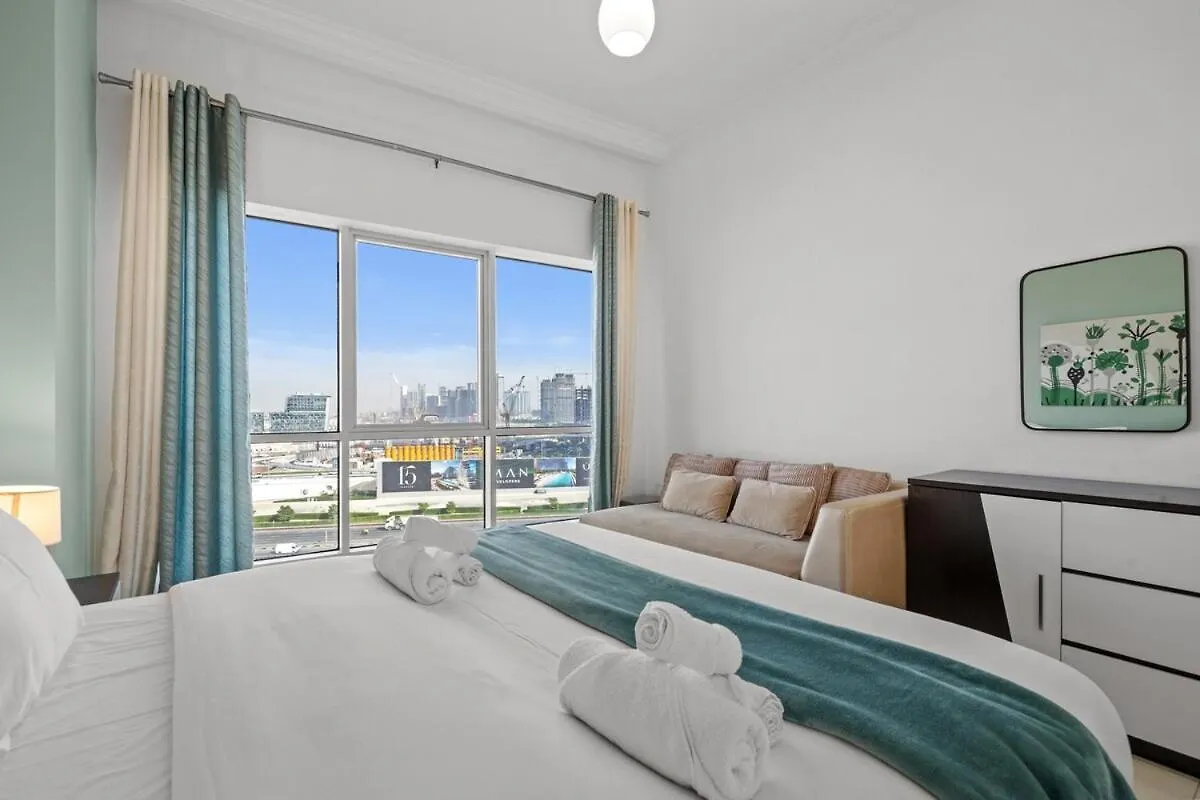 Central Business Bay By Stayinhomes - 10 Mins Burj Khalifa - 1Bed - Parking - Pool - Gym 迪拜 阿拉伯联合酋长国