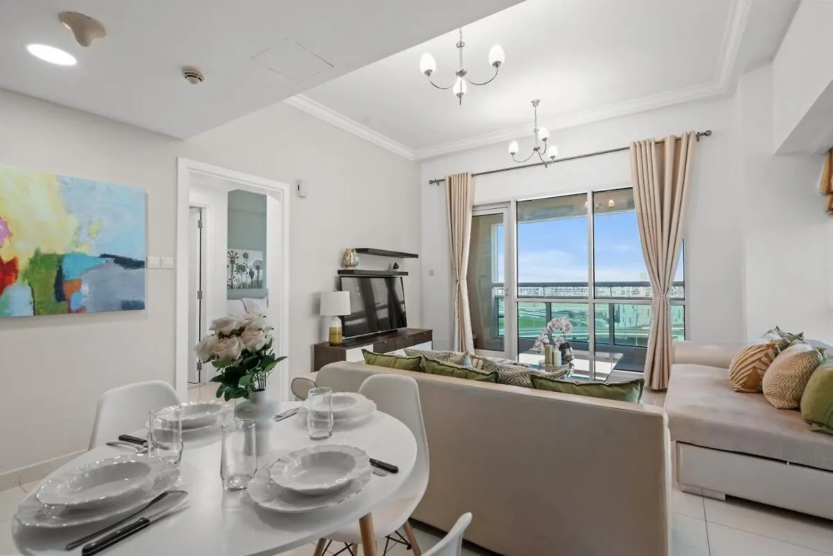 公寓 Central Business Bay By Stayinhomes - 10 Mins Burj Khalifa - 1Bed - Parking - Pool - Gym 迪拜